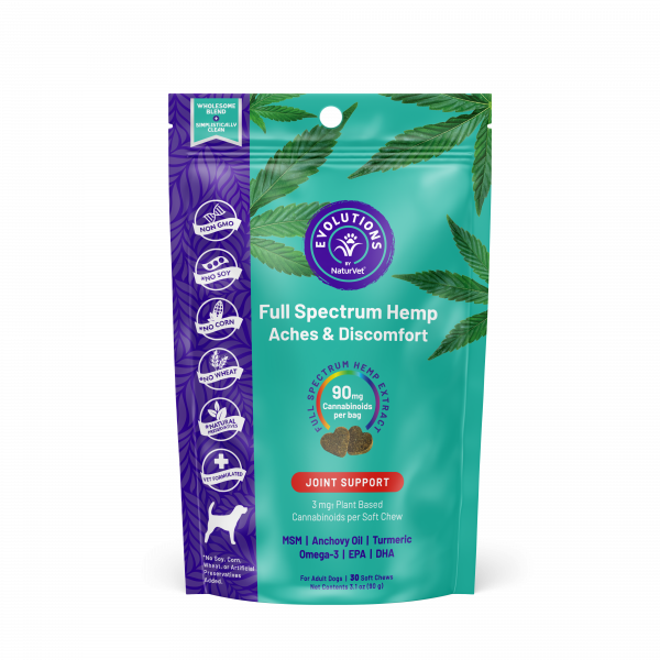 Evolutions Full Spectrum Hemp_Aches_Discomfort_SC_Bag_30ct